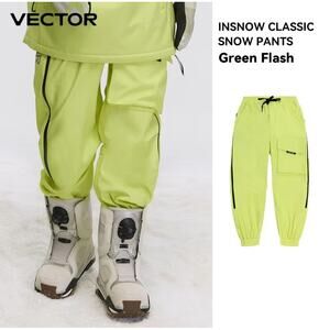 Vector Insnow Anorak Snow Pants Snowboarding XS Light Green